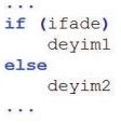 IF Deyimi